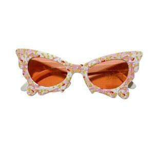 Kid's Sunglasses With Butterfly Wings an Tweety Bird Print Pink